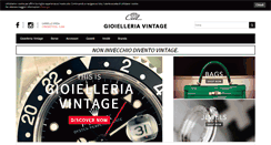 Desktop Screenshot of gioielleriavintage.com